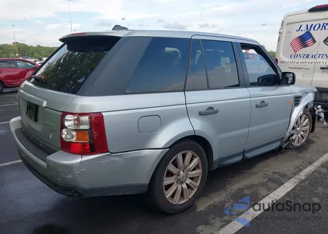2008 Land Rover Range Rover Sport Hse из США, поврежденный, VIN SALSF25448A131087
